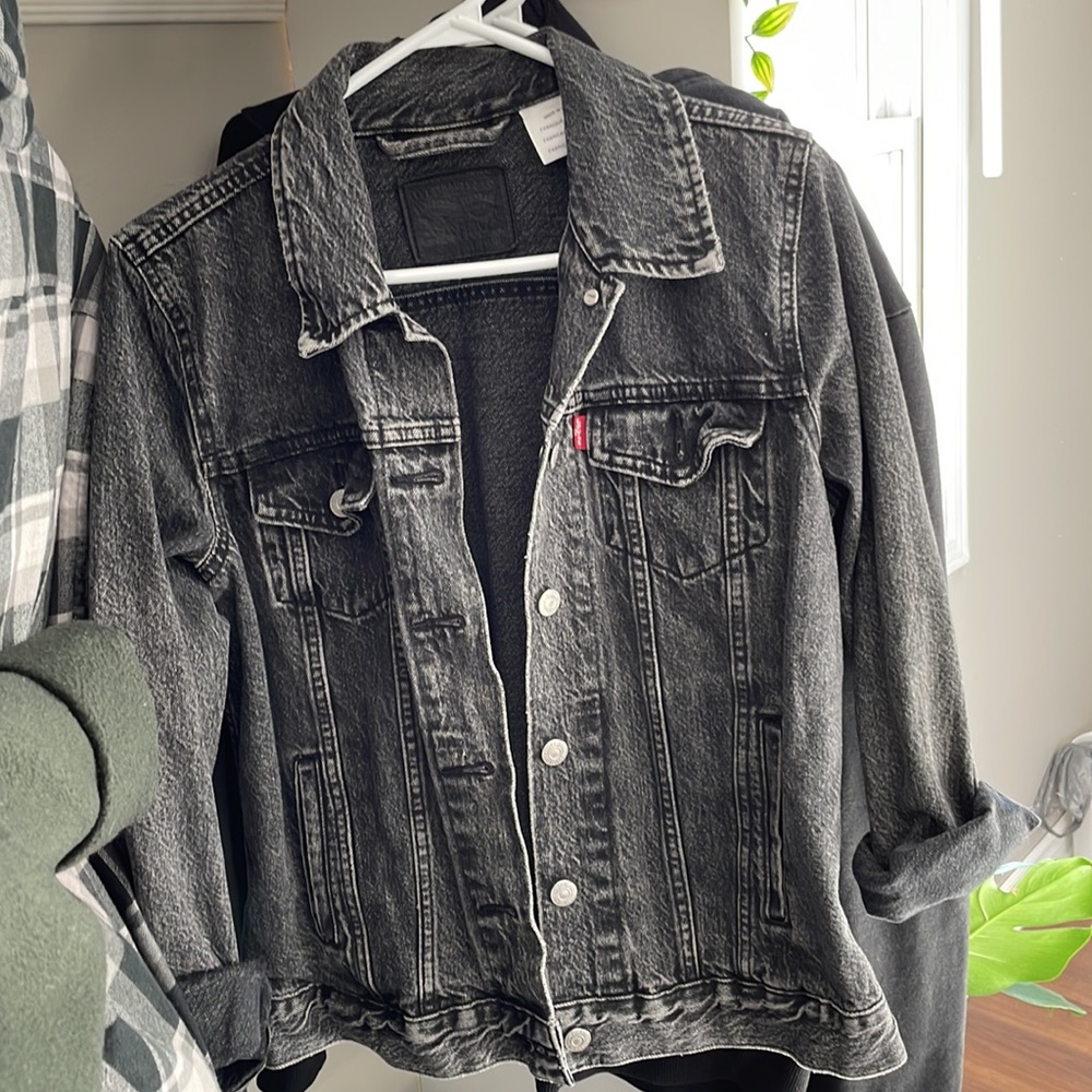 Levi Jean jacket- Black